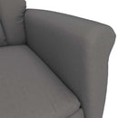 lænestol Mørkegrå Mikrofiber