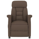 Massagestol Brun 96.5 x 70.5 x 95 cm Mikrofiber