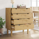 kommode OTTA 76,5x39,5x90 cm massivt fyrretræ