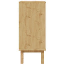 kommode OTTA 76,5x39,5x90 cm massivt fyrretræ