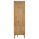 tøjskab OTTA 76,5x53x172 cm massivt fyrretræ