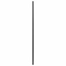 vægspejl Ø 50 cm rundt sort