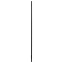 vægspejl Ø 60 cm rundt sort