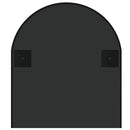 vægspejl 100x45 cm oval sort