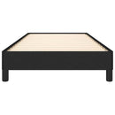 sengeramme uden madras 80x200 cm stof sort