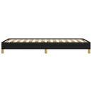 Sengeramme uden madras Sort 100x200 cm Stof