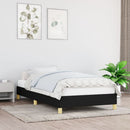 Sengeramme uden madras Sort 100x200 cm Stof