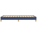 sengeramme uden madras 100x200 cm stof blå