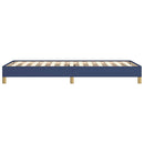 sengeramme uden madras 100x200 cm stof blå