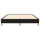 sengeramme uden madras 140x190 cm stof sort