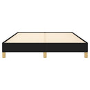 sengeramme uden madras 160x200 cm stof sort