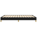 sengeramme uden madras 160x200 cm stof sort