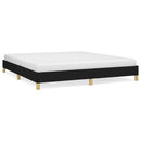 sengeramme uden madras 180x200 cm stof sort