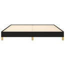 sengeramme uden madras 180x200 cm stof sort