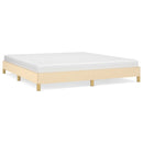 sengeramme uden madras 180x200 cm stof cremefarvet