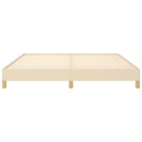 sengeramme uden madras 180x200 cm stof cremefarvet