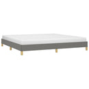 sengeramme uden madras 200x200 cm stof mørkegrå