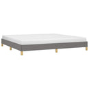 sengeramme uden madras 200x200 cm stof mørkegrå