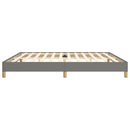 sengeramme uden madras 200x200 cm stof mørkegrå