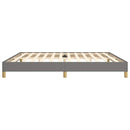 sengeramme uden madras 200x200 cm stof mørkegrå