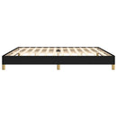 sengeramme uden madras 200x200 cm stof sort