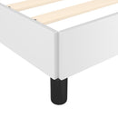 sengeramme 80x200 cm kunstlæder hvid