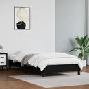 sengeramme 90x190 cm kunstlæder sort
