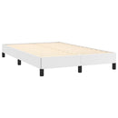 sengeramme 120x200 cm kunstlæder hvid