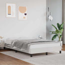 sengeramme 120x200 cm kunstlæder hvid