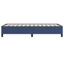sengeramme uden madras 100x200 cm stof blå