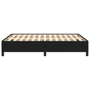 sengeramme uden madras 140x200 cm stof sort