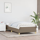 sengeramme uden madras 80x200 cm stof gråbrun