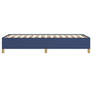 sengeramme uden madras 80x200 cm stof blå