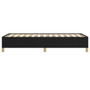 sengeramme uden madras 90x190 cm stof sort