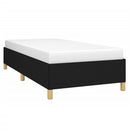 sengeramme uden madras 90x200 cm stof sort