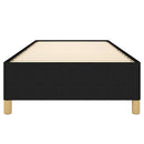 sengeramme uden madras 90x200 cm stof sort