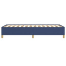 sengeramme uden madras 100x200 cm stof blå