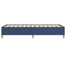 sengeramme uden madras 100x200 cm stof blå