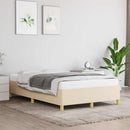 Sengeramme uden madras Creme 120x200 cm Stof