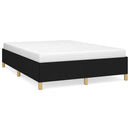 sengeramme uden madras 140x200 cm stof sort