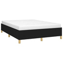 sengeramme uden madras 140x200 cm stof sort