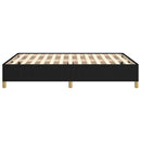 sengeramme uden madras 140x200 cm stof sort