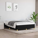 sengeramme uden madras 140x200 cm stof sort
