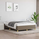 sengeramme uden madras 140x200 cm stof gråbrun