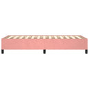 sengeramme 80x200 cm fløjl pink