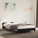 Sengeramme uden madras Sort 120x200 cm Fløjl