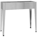 plantekasse 100,5x40,5x90 cm galvaniseret stål