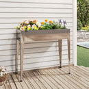 plantekasse 100,5x40,5x90 cm galvaniseret stål