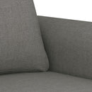 2-personers sofa 140 cm stof mørkegrå