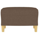 fodskammel 60x50x41 cm stof brun